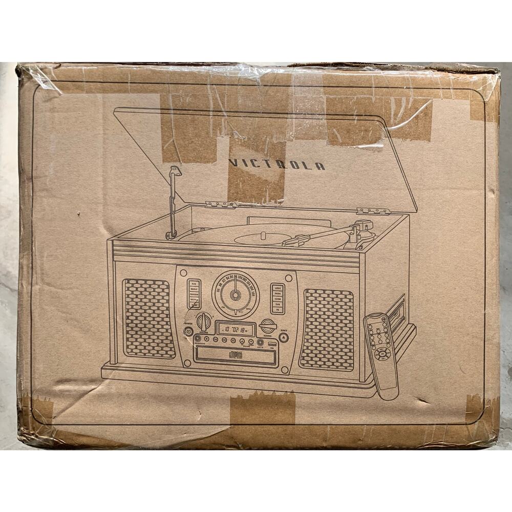 Victrola Navigator 8-in-1 record/ music player VTA-600B-MAH-SDF
